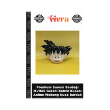 Premium Sunum Bardağı Mutfak Gereci Kahve Kupası Anime Wukong Kupa Bardak Çok Renkli