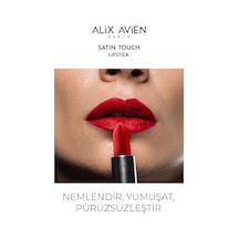 Uzun Süre Kalıcı Nemlendirici Pürüzsüz Etkili Yarı Mat Ruj Satin Touch Lipstick 810 Antique Pink Çok Renkli