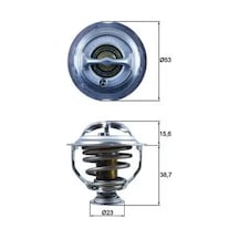 Audi Q5 Termostat 2.0 Tfsi 2009-2012 Caeb Cdnc Mahle Tx12395d