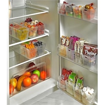 4 Adet Buzdolabı Kapak Içi Düzenleyici Organizer 4'lı Buzdolabı Içi Düzenleyici Ve Banyo Organizeri Diğer