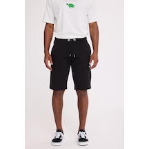 The Crow Cash Cargo Sweatshort Siyah Polyester Pamuk Şort Siyah