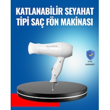 Techmrt Çift Isı Ve Hız Ayarlı Katlanabilir Saç Kurutma Makinesi