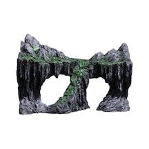 Suntek Balık Tankı Kayalık Mağarası Reçine Gizli Betta İsteğe Bağlı