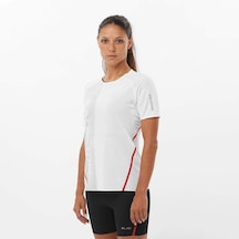 Salomon S/lab Speed Kadın Koşu Tişört White Lc2243700 Beyaz