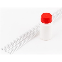 Alüminyum Kaynak Teli 2,4 Mm 10 Adet + Alüminyum Kaynak Dekapanı 50 Gr