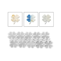 Epoksi Silikon Kalıp Yonca Bardak Altı Ve Magnet Kalıbı 6.8 Cm 10 Lu