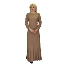 Kadın Bürümcük Uzun Kol Elbise Bgl-st03723 001