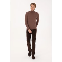 U.s. Polo Assn. Erkek Koyu Kahverengi Pantolon Kanvas-chino 50310221-vr084 Koyu Kahverengı