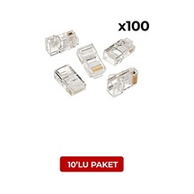 S-lınk Sl-cob8p, Rj45 Jac 100lü Paket 100 + 10lu Paket
