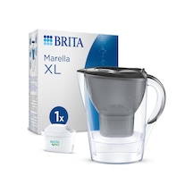 Marella Xl 1x Maxtra Pro All-ın-1 Filtreli Su Arıtma Sürahisi Grafit 3.5 Lt