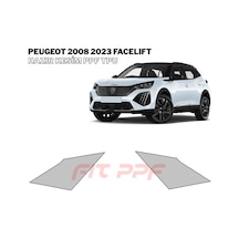 Peugeot 2008 - 2023 Facelıft 210 Mikron Premium Tpu Ppf Kaplama Seti-arka Kelebek Camı