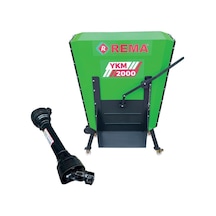 Rema Ykm2000 2m³ Traktör Şaftlı Yem Karma Makinesi