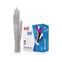 Beybi Pudrasız Vinil Eldiven Large