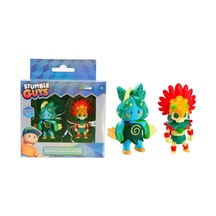 Stumble Guys Mythic Figures 2 Pack Collectible Window Box Set 4