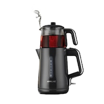 Aryıldız Tea Perfect Çay Makinesi Siyah-krom