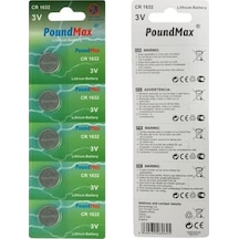 10 X 1632 Cr1632 Dl1632 3v Lityum Madeni Para Pilleri