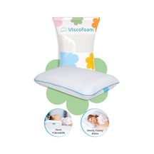 Viscofoam Lüks Boyun Destekli Ortopedik Yastık Visco Yastık 60x40x11cm