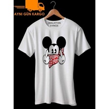 Mouse Obseno Baskılı Tişört Tshirt Ücretsiz Kargo