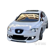 Kit Garaj Seat Leon Mk2 Ön Ek Makyajsız Abs Plastik Boyasız 2006-2009