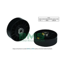 Bms 207 Kayış Gergi Rulmanı 190 W201 82 93 W202 9300 W124 93 95 Vito 638 9603 Sprinter 9501 32051mr