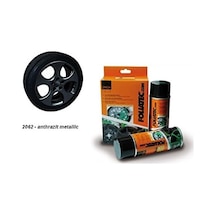 Jant Metal Sprey Folyo Yüzey Kaplama Seti 2x400ml. Antrasit Metal Mat