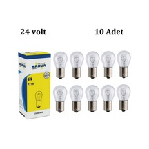 (10 ADET) P21W NARVA 17643 24V. 21W. ( 93 TİP) STANDART AMPUL