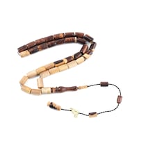 Cocus Ağacı Yumuşak Kesme Kesim 8.5x14mm Tesbih