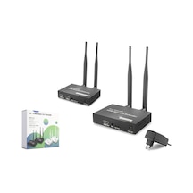 Hadron Hdx1444 Hdmı Kablosuz Görüntü Ve Ses Aktarım Seti Loop-out 1080p 200 M Siyah