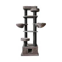 Lotus Furniture Pet Series Lizbon Tırmalamalı Kedi Evi
