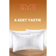 Eve Tekstil 4 Adet Diamond Kalite Kapitone Yastık 50x70 Cm 800 G
