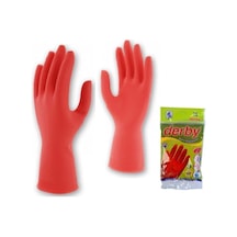 Derby Plastik Eldiven 7,5 No Yeşil