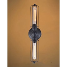 Riolight Retro Tavan-duvar Aplik -armatür Siyah
