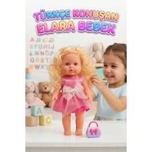 Elara Türkçe Konuşan 35cm Kafası Kolları Ve Bacakları Et Bebek Gövdesi Sert Plastik Oyuncak Bebek 1 30643444