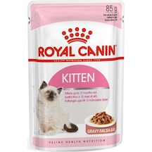 Royal Canin Kitten Instinctive Gravy Pouch Yavru Kedi Maması 12 x 85 G