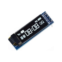 128x32 Oled Lcd Ekran 0.91 Inch SSD1306 Beyaz(Arduino Uyumlu)