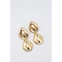 Çelik Küpe 14 K-17226 60mm Çok Renkli