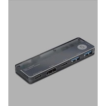 Type-c Multiport Hub Adaptör, Hdmı, Usb-a, Usb-c, 5 İn 1