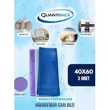 Sihirli Cam Bezi 40x60 Cm 3'lü Paket Mikrofiber İz Bırakmayan Temizlik Bezi Diğer