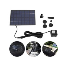 Skycity Güneş Enerjili 1.8w 18x12cm Mikro Hava Verici, Havuz, Akvaryum Ve Bahçe İçin Su Pompa