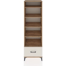 Hyperion Dolap 5 Raflı Tek Çekmeceli 60x44x195 Çam-aytaşı Atlas Çam