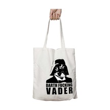 Art Hediye Darth Fucking Vader İki Taraf Kalıcı Yıkanabilir Okul Plaj Omuz Bez Çanta Çok Renkli