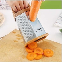 Cbtx Çok Fonksiyonlu 6 Taraflı Paslanmaz Çelik Sebze Kesici Doğrayıcı Gri