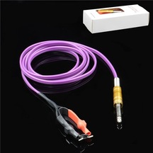 Xlc-2104 Purple Dövme Makinesi Clip Cord Bağlantı Kablosu