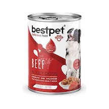 Bestpet Parça Etli Sığır Etli Yetişkin Köpek Konservesi 24 Adet 400 Gr 243-20019.04