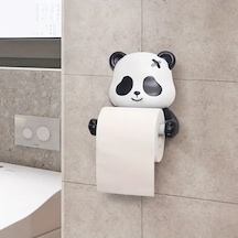 Ulzyvf Tuvalet Tutucu, Parça Panda Monte Karikatür Kağıdı Duvara Beyaz 1 Fk Beyaz