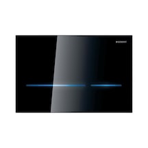Geberit Sigma80 Temassız Kumanda Kapağı Siyah Cam, Sigma 12 Cm Rezervuar - 116.090.sg.6
