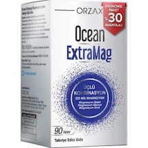 Ocean Extramag Üçlü Kombinasyon Takviye Edici Gıda 90 Tablet Ekonomik Paket %30 Avantajlı Ocean Extramag Üçlü Kombinasyon Takviye Edici Gıda 90 Tablet Ekonomik Paket %30 Avantajlı