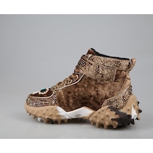 Guja 24k351 Boğazlı Camel Kadın Sneakers Camel