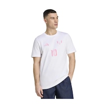 Adidas Messi Name&number Graphic Erkek Beyaz Futbol T-shirt Kb9480 Beyaz