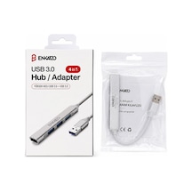 Enkado Ekd-uh60 Usb Çoğaltıcı Hub Adaptör 4ın1 Usb 3.0 Usb 2.0 Usb 3.0 Giriş 4 Anahtarlı Port